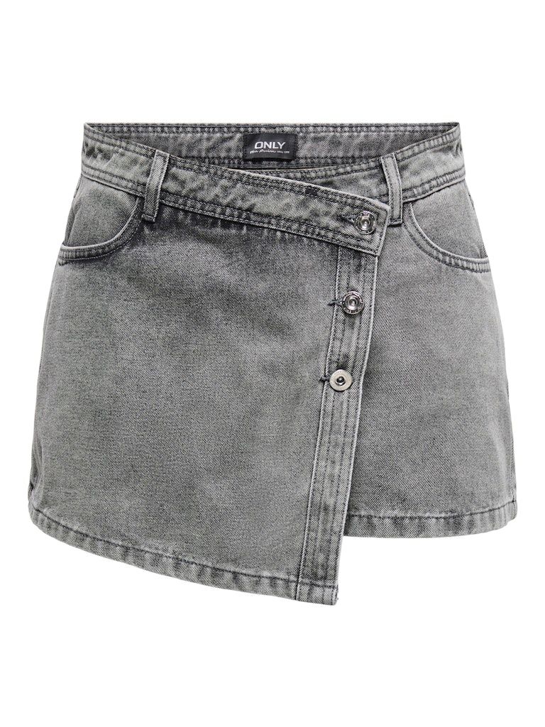 ONLLESLY REG LB DNM SKORT BJ NOOS Light Grey Denim