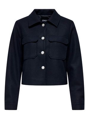 ONLMIRA LIFE NANCY SHORT JACKET OTW Night Sky