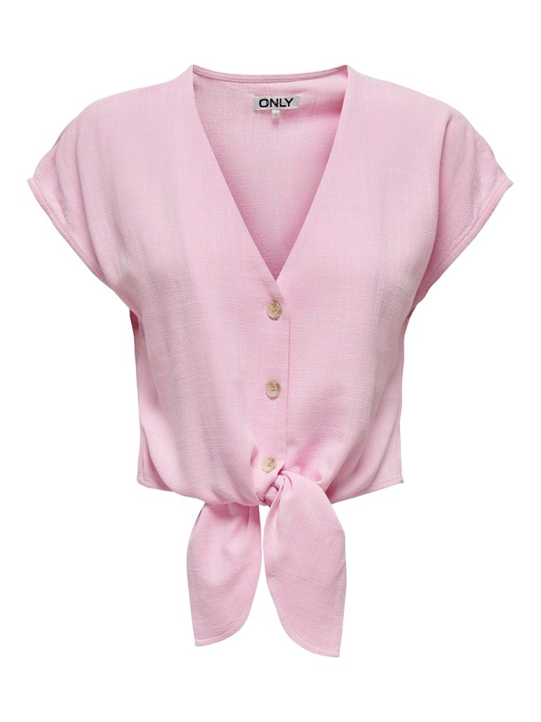 ONLSIESTA SS KNOT LIN BL SHIRT PNT NOOS Pirouette
