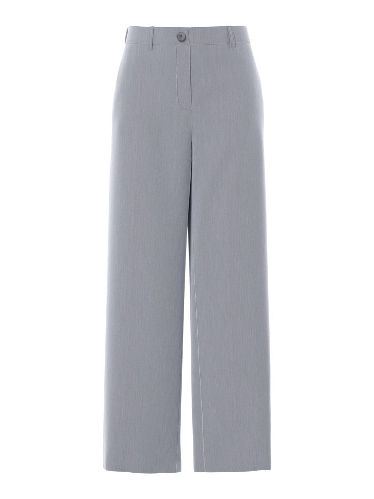 PCKAMIL HW WIDE PANT NOOS BC Light Grey Melange