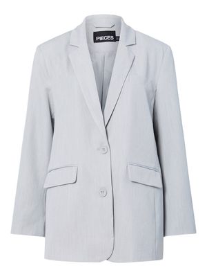 PCKAMIL LS LOOSE BLAZER NOOS BC Light Grey Melange