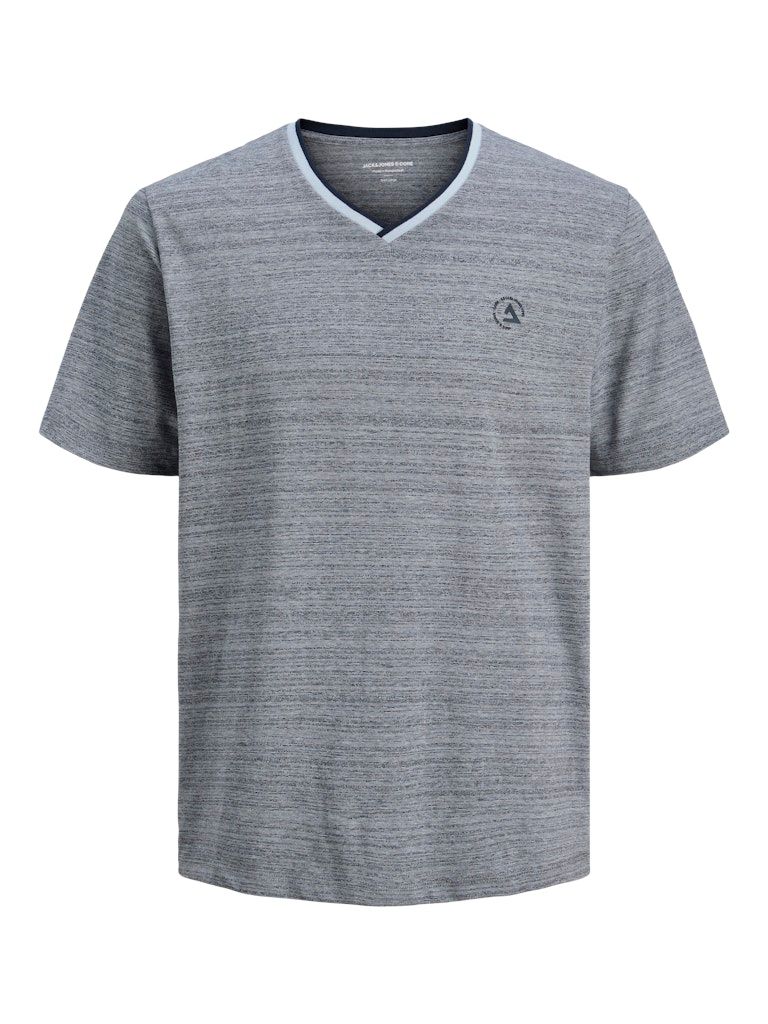 JCOCONTRAST TEE SS V-NECK SMU Cashmere Blue/NEW
