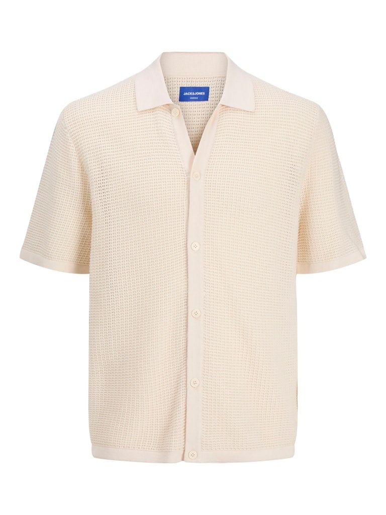 JORALMERIA KNIT SS POLO LN Sea Salt