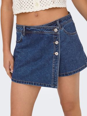 ONLLESLY REG LB DNM SKORT BJ NOOS Dark Blue Denim