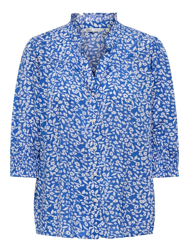 ONLRAYA 3/4 SHIRT WVN NOOS Nebulas Blue/HANNA F