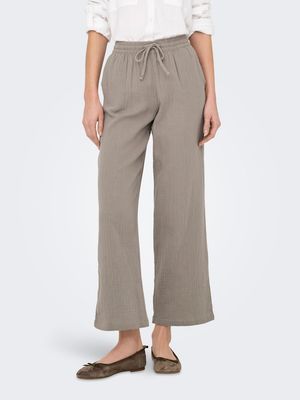 JDYTHEIS LIFE WIDE PANT WVN NOOS Brindle