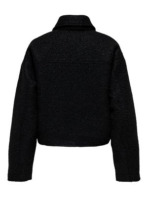 ONLSIERRA BOUCLE JACKET OTW Black