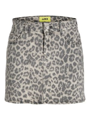 JXSARAH LAURA LEO MW SKIRT PNT SN Thunderstorm/Leopard