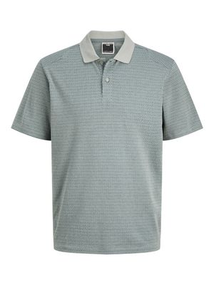 JCOLATIM POLO SS SMU Aqua Gray