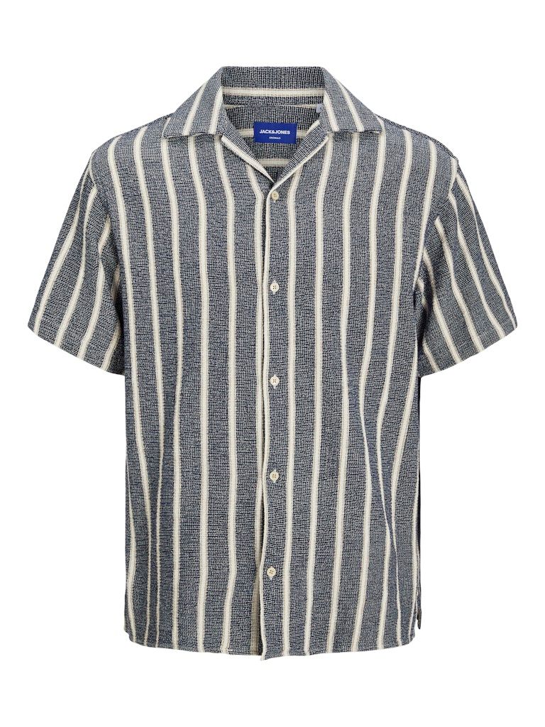 JORCOBA STRIPE RESORT SHIRT SS SN Ocean Cavern