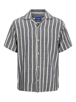 JORCOBA STRIPE RESORT SHIRT SS SN Ocean Cavern