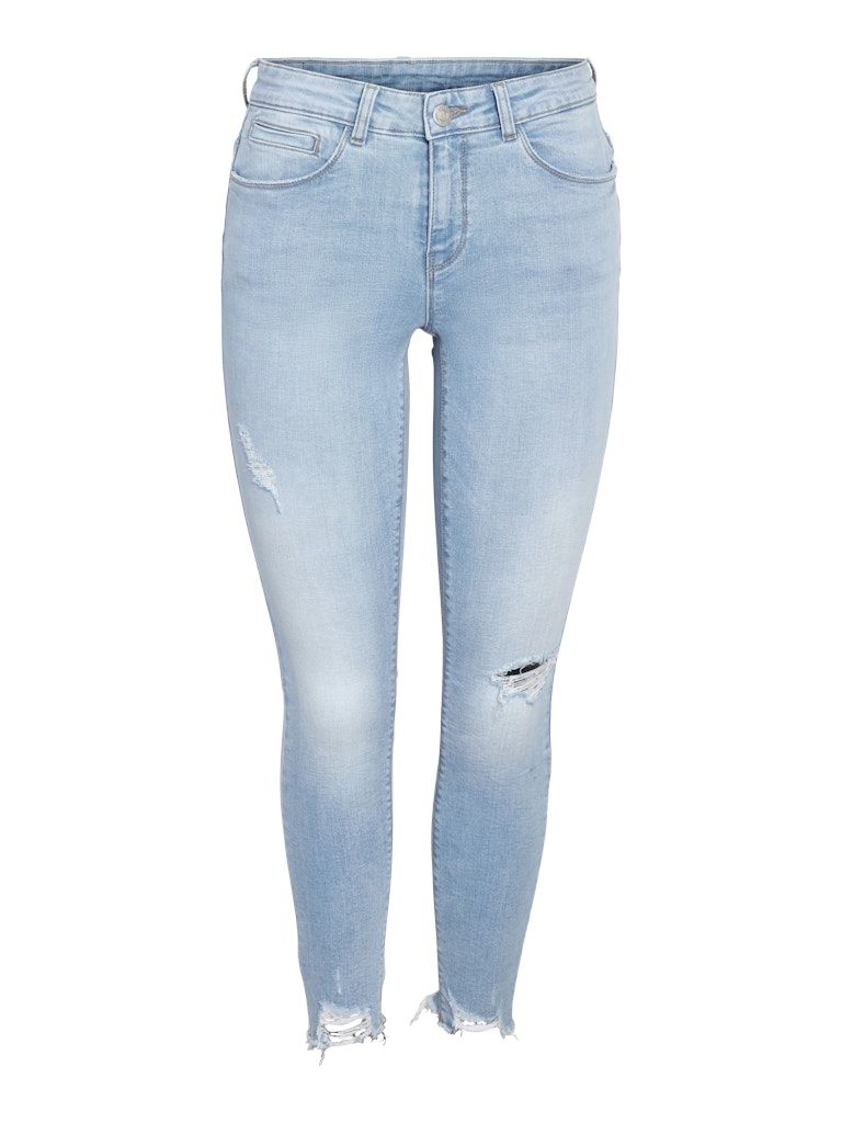 NMKIMMY NW DESTROY ANK SKNY AZ370LB NOOS Light Blue Denim