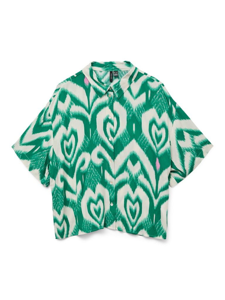 VMMENNY S/S SHIRT WVN GA Bosphorus/Melis