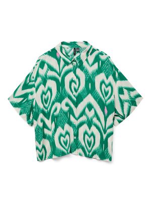VMMENNY S/S SHIRT WVN GA Bosphorus/Melis