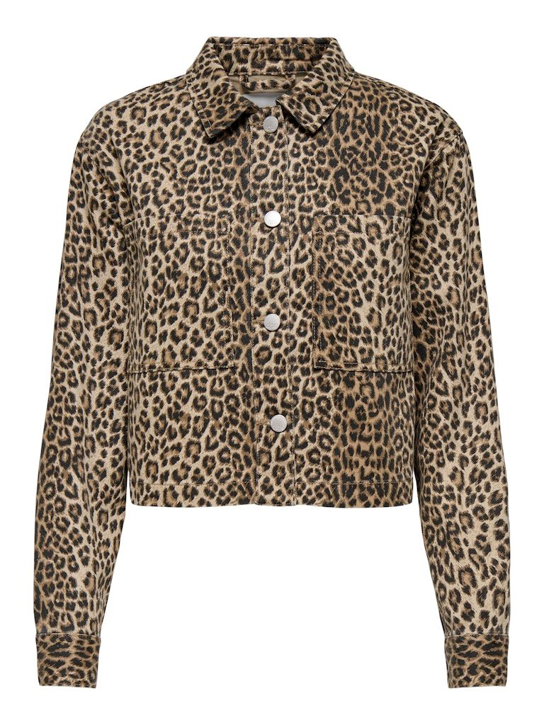 ONLNAOMI AOP JACKET OTW Toasted Coconut/Leo