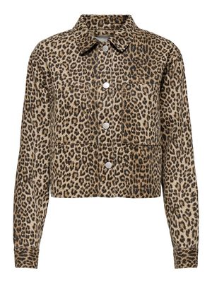 ONLNAOMI AOP JACKET OTW Toasted Coconut/Leo