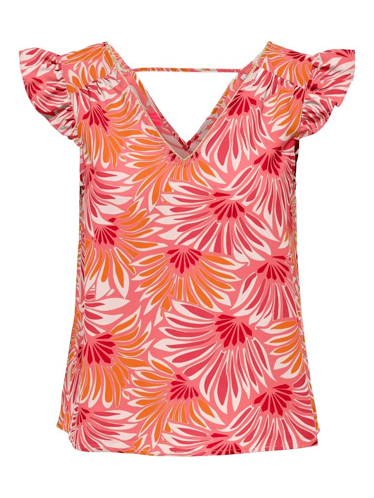 ONLHOLLIE LIFE FR FRILL TOP CS PTM Dubarry/Fr flowie