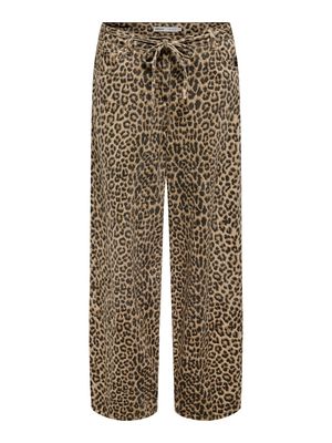 ONLNAOMI AOP PANTS OTW Toasted Coconut-LEO
