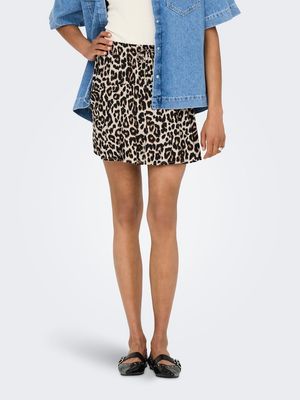 ONLNALA LIFE SKORT WVN NOOS Pumice Stone/LEO