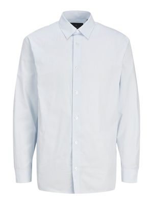 JPRBLABUSHWICK STANLEY SHIRT L/S SN Cashmere Blue/STRIPE