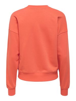 ONLPHILEA L/S FRUIT O-NECK UB SWT Nasturtium/Mango