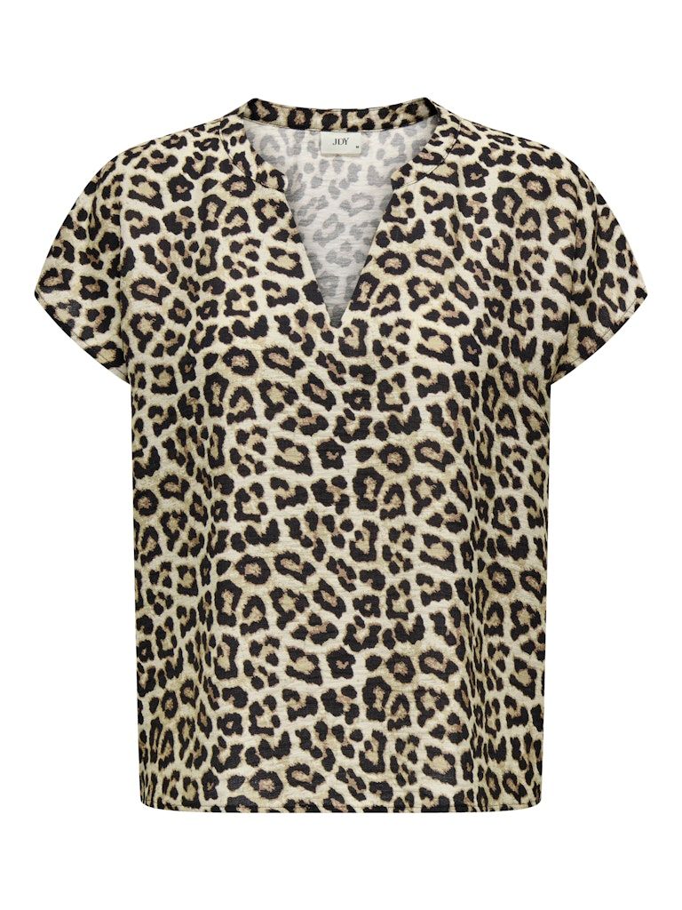 JDYLION LIFE S/S TOP WVN NOOS Pumice Stone-37-03-25 LEO