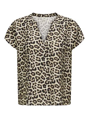 JDYLION LIFE S/S TOP WVN NOOS Pumice Stone-37-03-25 LEO