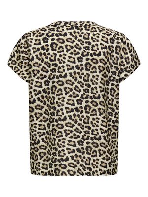 JDYLION LIFE S/S TOP WVN NOOS Pumice Stone-37-03-25 LEO