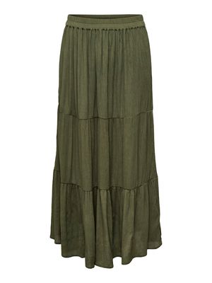 ONLMIKKA LIFE LONG SKIRT WVN NOOS Grape Leaf