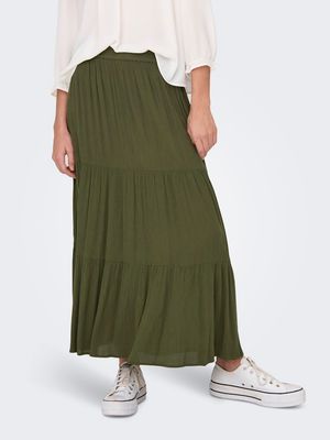 ONLMIKKA LIFE LONG SKIRT WVN NOOS Grape Leaf