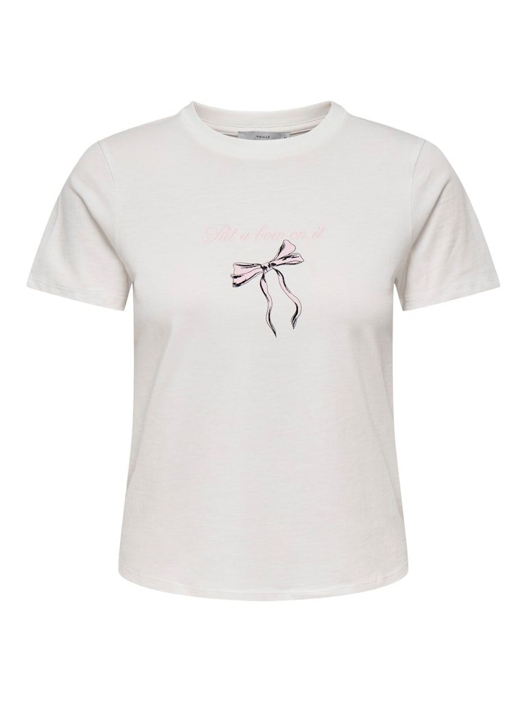 PGFRIDA LIFE S/S T-SHIRT JRS Cloud Dancer-BOW