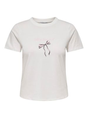 PGFRIDA LIFE S/S T-SHIRT JRS Cloud Dancer-BOW