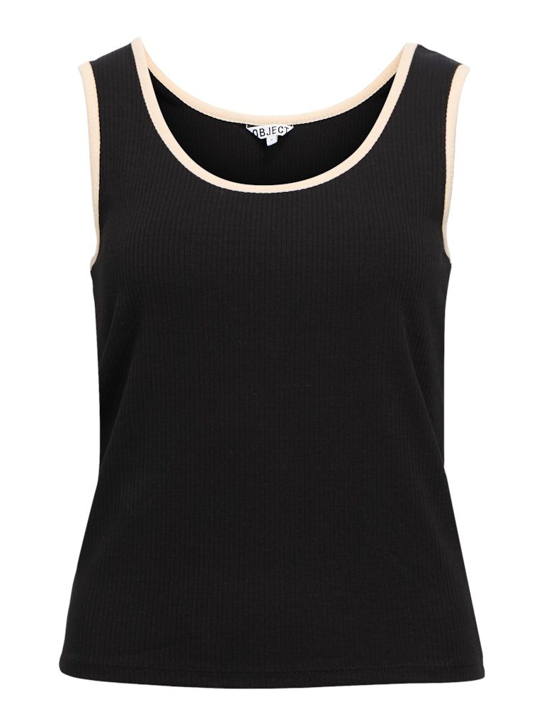OBJJAMIE S/L SLI TANK TOP NOOS Black/Sandshell col 1