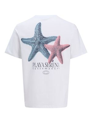 JORCANGGU ILLU TEE SS CREW NECK Bright White