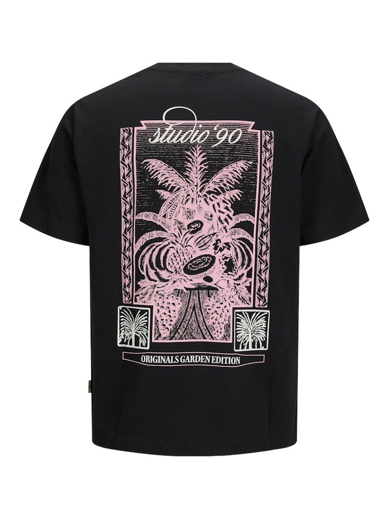 JORHYDRA BACK TEE SS CREW NECK SE25 Black
