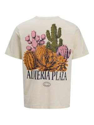 JORCANGGU ILLU TEE SS CREW NECK Antique White