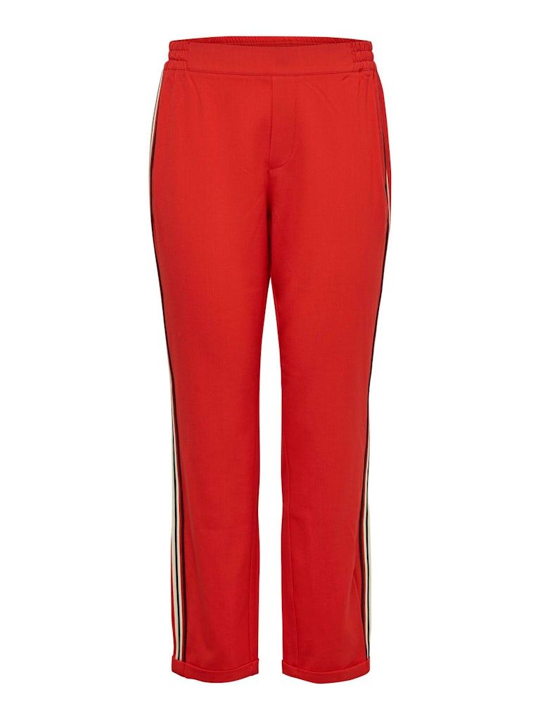 JDYIZA SOLID ANK PANT WVN NOOS Fiery Coral