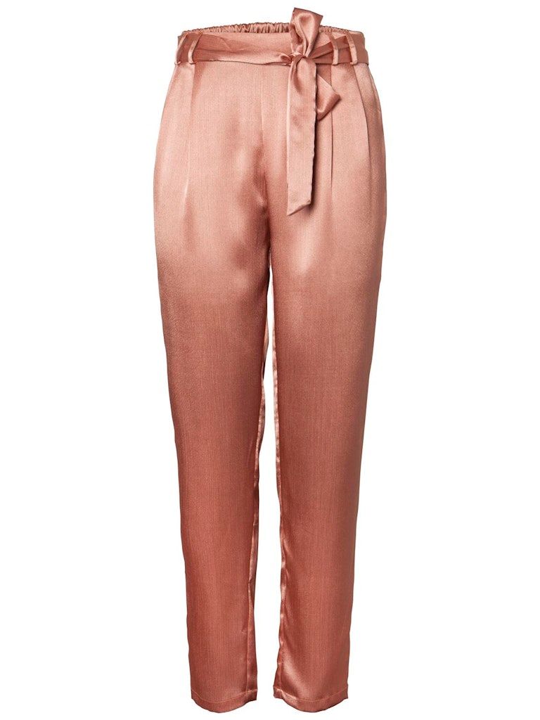 PCLAURA HW ANK PANTS Rose Dawn