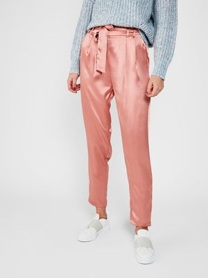 PCLAURA HW ANK PANTS Rose Dawn
