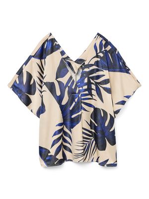 VMVINA WIDE TOP WVN GA LCS Cloud Dancer/Leaf