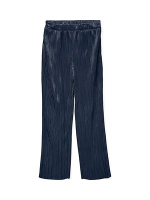 VMDUVI HW WIDE PANT JRS BTQ GA Navy Blazer