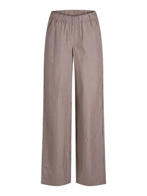 JXJAMIE POPLIN PANT WVN Seal Brown/NINA