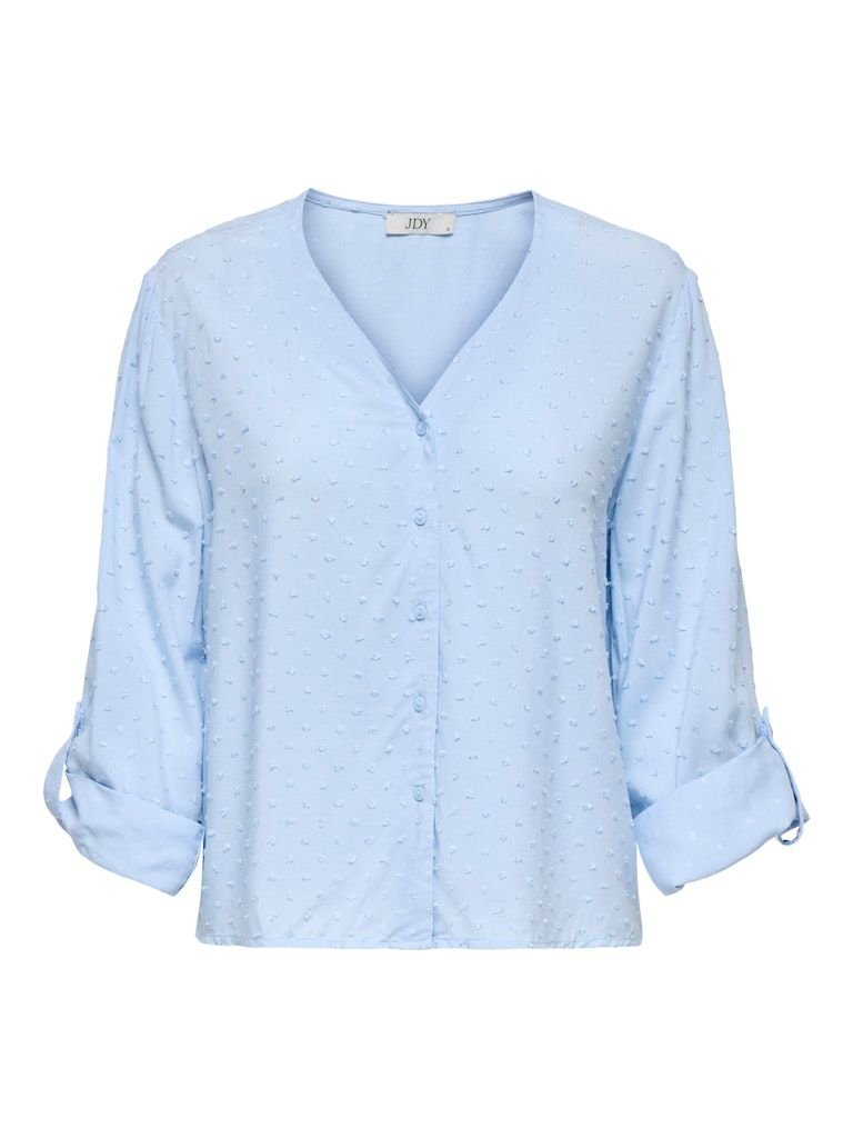 JDYDIANA LIFE 7/8 DOBBY SHIRT WVN NOOS Kentucky Blue