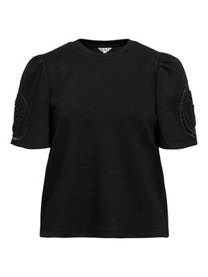 OBJDORINA S/S RE TOP E SS FAIR 25 Black