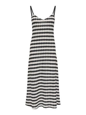 ONLEVARA LIFE S/L STRIPE DRESS JRS NOOS Black-Cloud dancer
