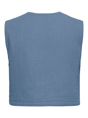 JDYMARLEY S/L EMBROIDERY VEST WVN EXP Infinity