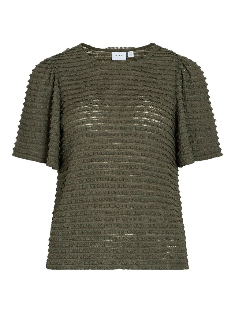 VILOGAN O-NECK S/S TOP Deep Depths