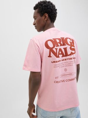 JORTAVIRA TYPE BACK TEESS CREW NECK OC25 Tickled Pink