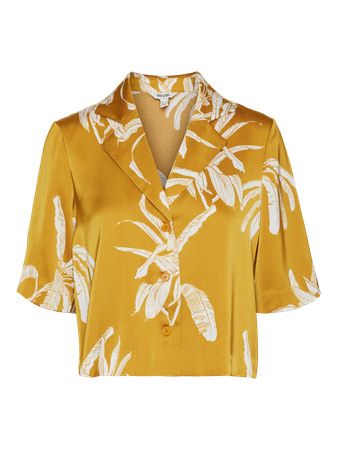 VMKEILA SS CROPPED SHIRT VMA Chai Tea/BONNI
