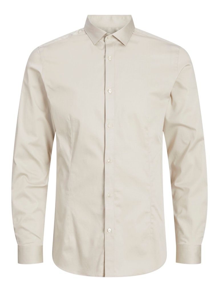 JPRBLAPARMA SHIRT L/S NOOS Moonbeam-SUPER SLIM